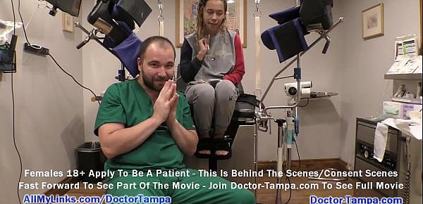  $CLOV Become Doctor Tampa While He Examines Kalani Luana For New Student Physical At Tampa University! Full Movie At GirlsGoneGyno.com